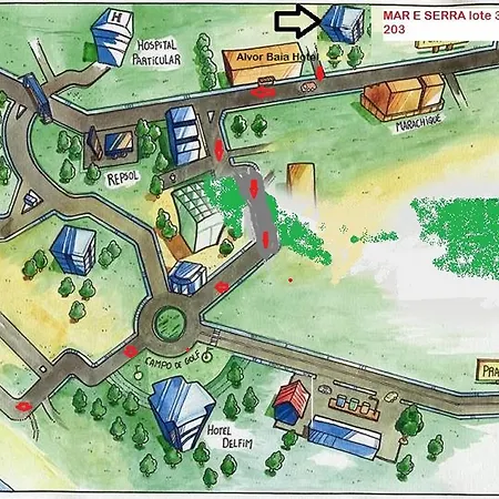 Апартаменты Excelente Mar E Serra-